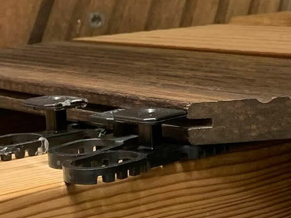 WPC Konstruktion aus Holz